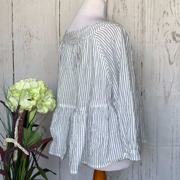 Free People We The Free Sea to Shore Stripe Top S - Picture 6 of 8